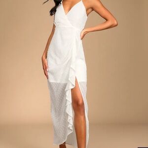 Lulus white dress